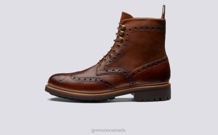 FRED Tan 280D34 Men Grenson Boots