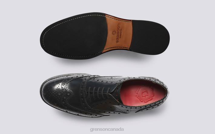 ANDERSON Black 280D123 Men Grenson Brogues Shoes