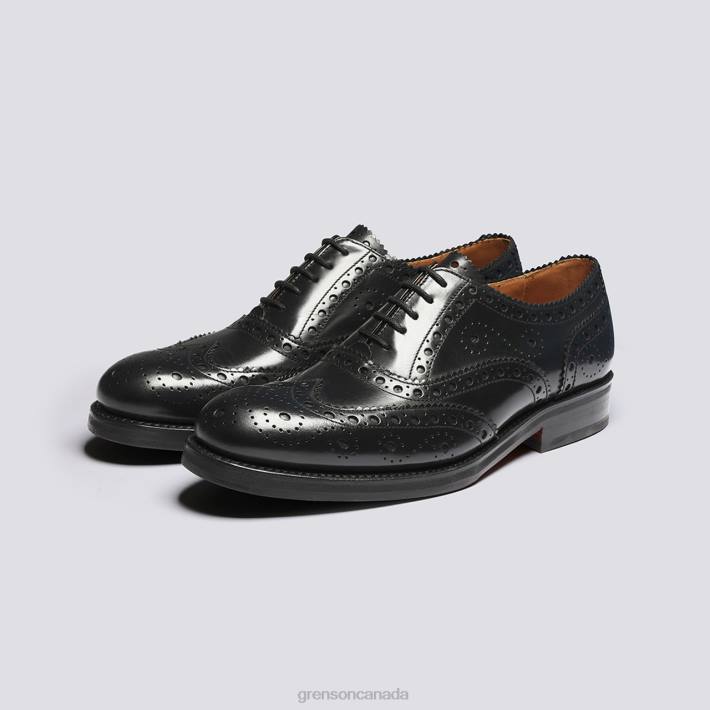 ANDERSON Black 280D123 Men Grenson Brogues Shoes