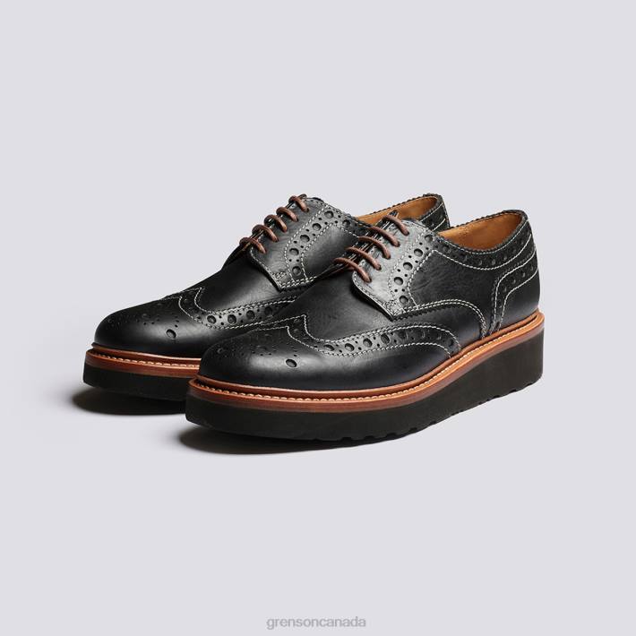ARCHIE Black 280D115 Men Grenson Brogues Shoes