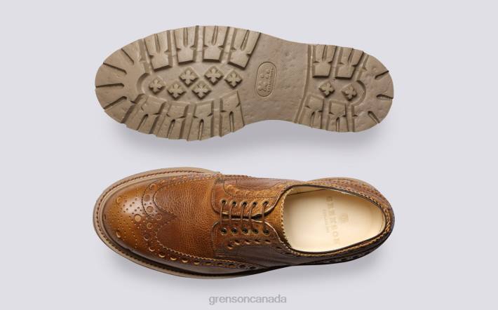 ARCHIE Brown 280D109 Men Grenson Brogues Shoes
