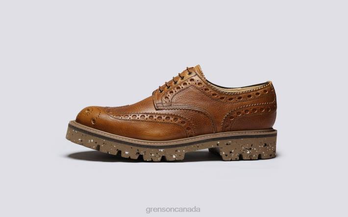 ARCHIE Brown 280D109 Men Grenson Brogues Shoes