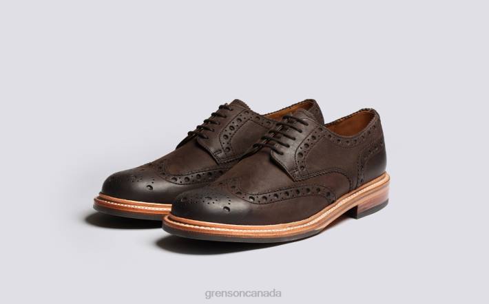 ARCHIE Brown 280D113 Men Grenson Brogues Shoes