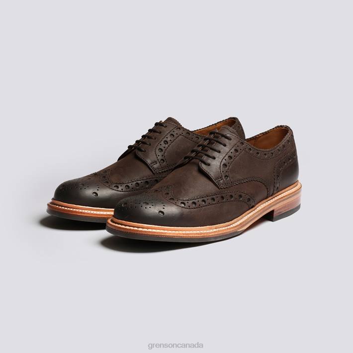 ARCHIE Brown 280D113 Men Grenson Brogues Shoes