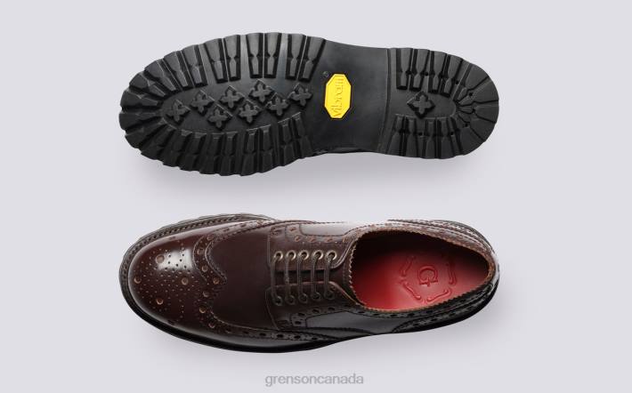 ARCHIE Brown 280D114 Men Grenson Brogues Shoes
