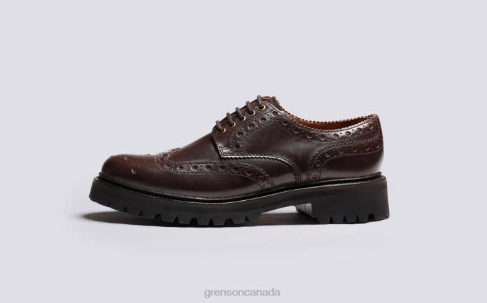 ARCHIE Brown 280D114 Men Grenson Brogues Shoes