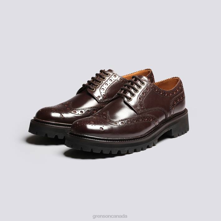ARCHIE Brown 280D114 Men Grenson Brogues Shoes