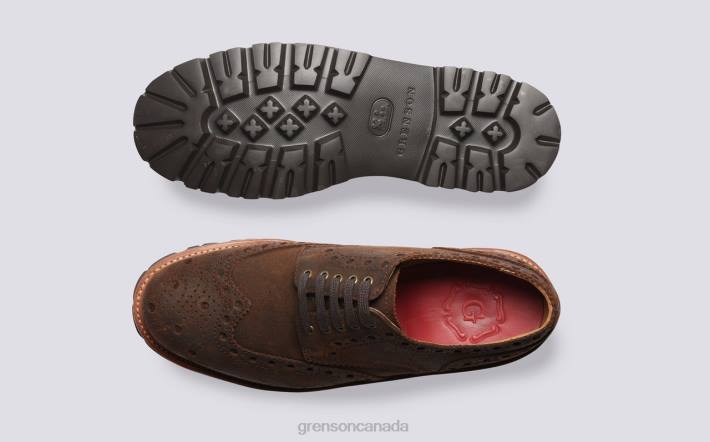 ARCHIE Brown 280D122 Men Grenson Brogues Shoes