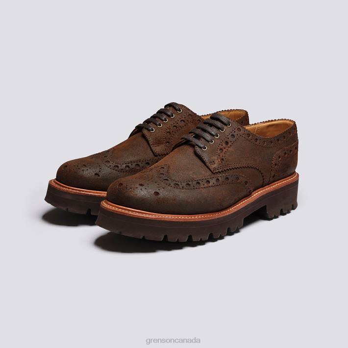 ARCHIE Brown 280D122 Men Grenson Brogues Shoes