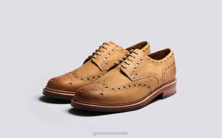 ARCHIE Ginger Burnished 280D110 Men Grenson Brogues Shoes