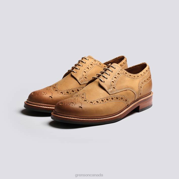 ARCHIE Ginger Burnished 280D110 Men Grenson Brogues Shoes