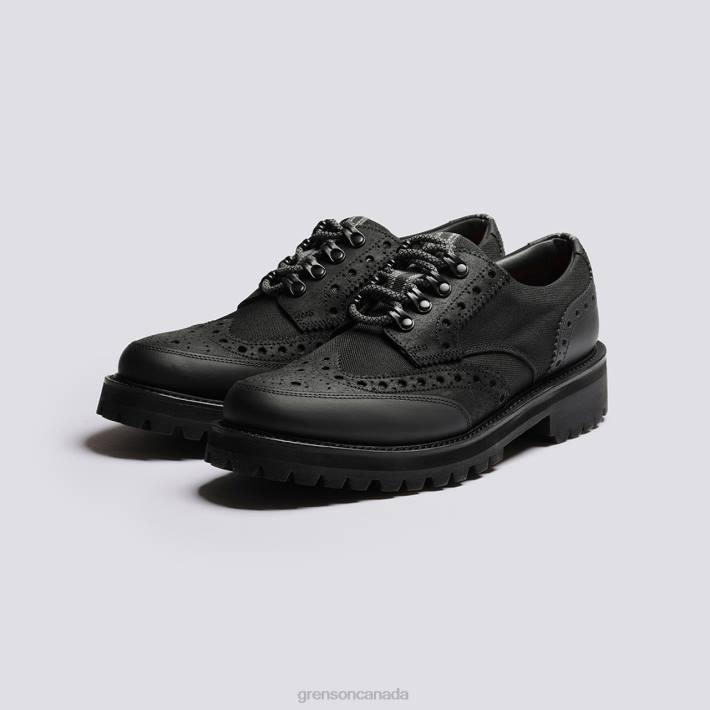 ARCHIE TECH Black 280D108 Men Grenson Brogues Shoes