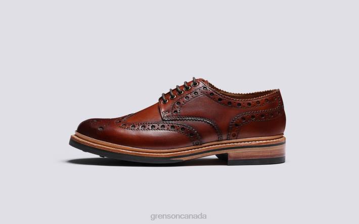 ARCHIE Tan 280D116 Men Grenson Brogues Shoes