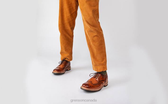 ARCHIE Tan 280D116 Men Grenson Brogues Shoes