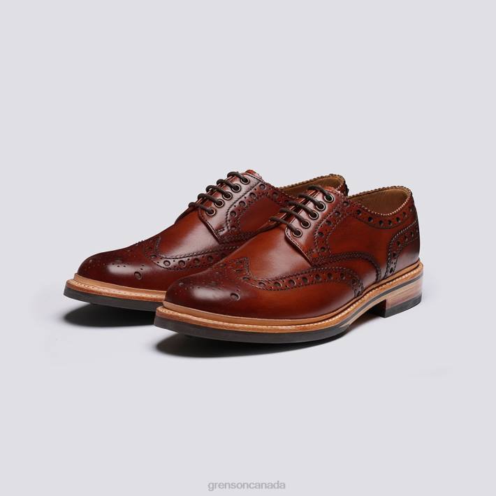 ARCHIE Tan 280D116 Men Grenson Brogues Shoes