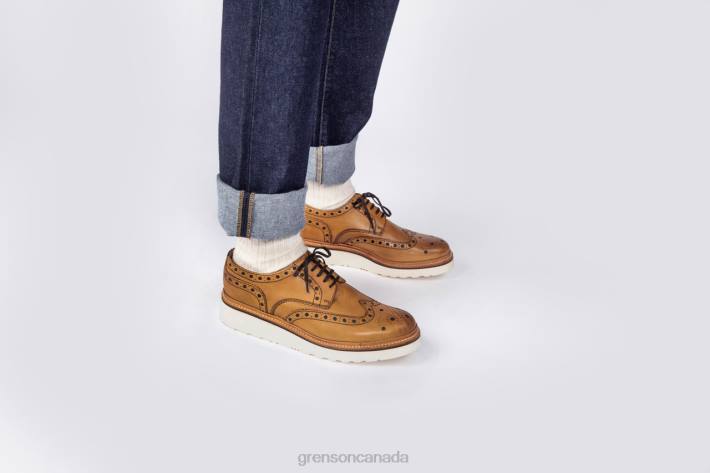 ARCHIE Tan 280D118 Men Grenson Brogues Shoes