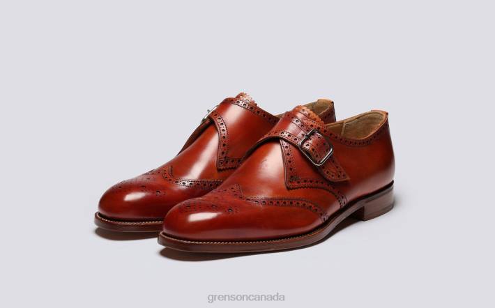 SHREWSBURY Cognac 280D124 Men Grenson Brogues Shoes