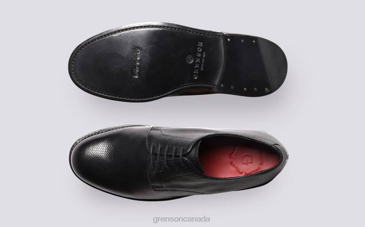 CURT Black 280D146 Men Grenson Derby Shoes