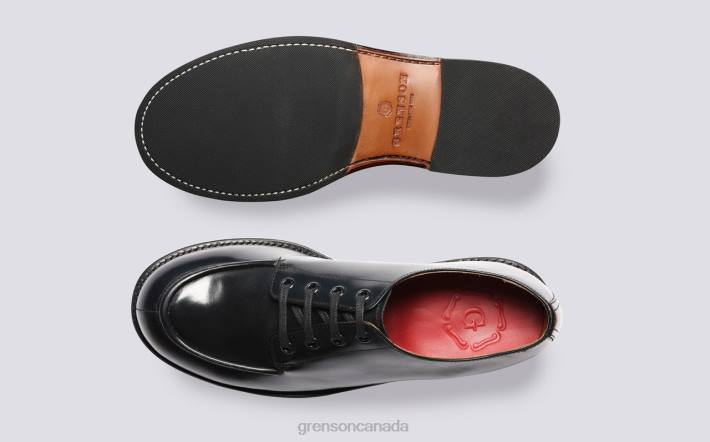 ERIC Black 280D162 Men Grenson Derby Shoes