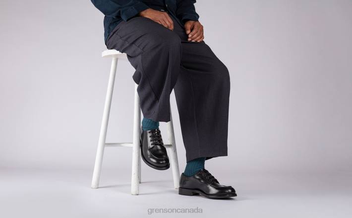 ERIC Black 280D162 Men Grenson Derby Shoes