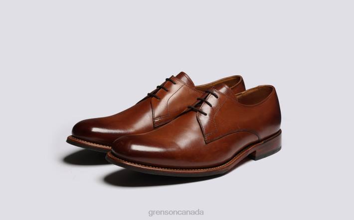GARDNER Tan 280D159 Men Grenson Derby Shoes