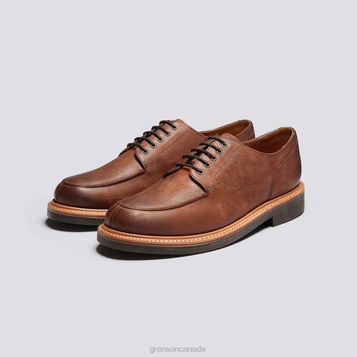 MAC Coffee 280D164 Men Grenson Derby Shoes