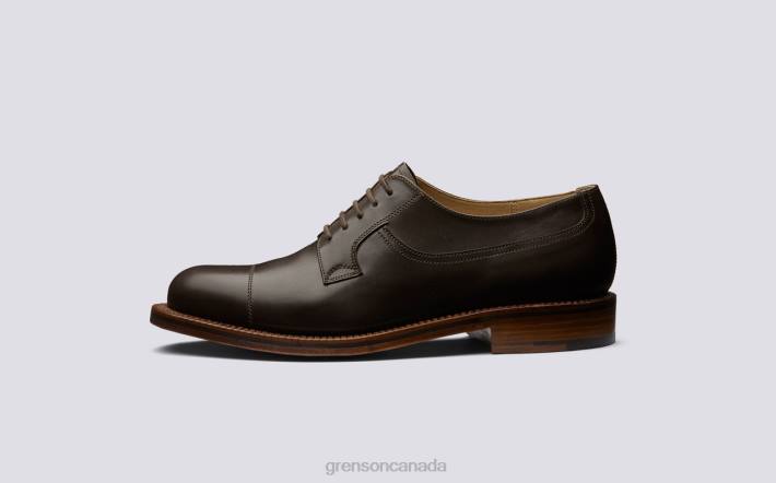 SHOE 10 Espresso 280D166 Men Grenson Derby Shoes