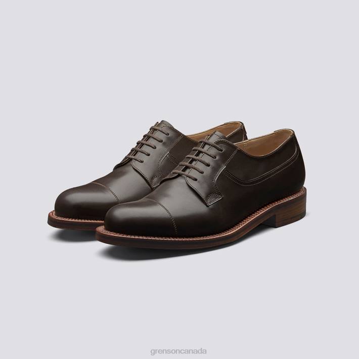 SHOE 10 Espresso 280D166 Men Grenson Derby Shoes