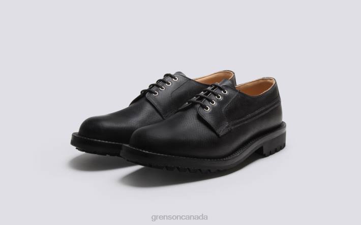 VICTOR Black 280D157 Men Grenson Derby Shoes