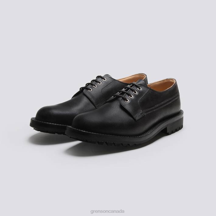 VICTOR Black 280D157 Men Grenson Derby Shoes
