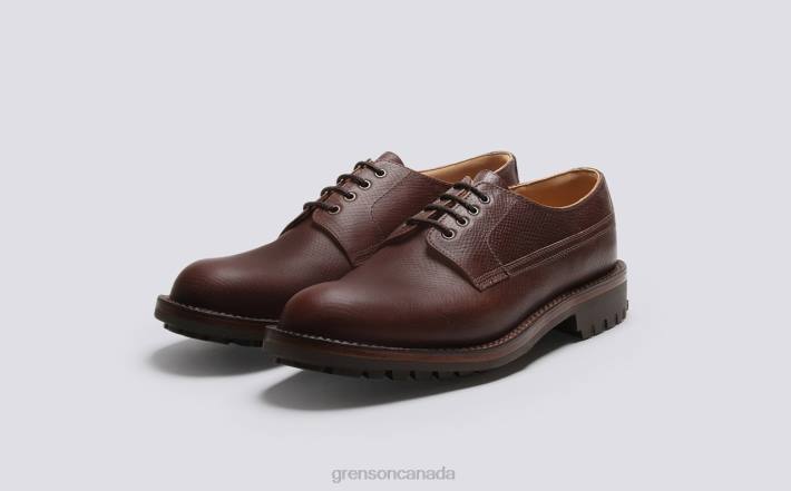 VICTOR Brown 280D156 Men Grenson Derby Shoes