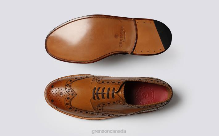 ARCHIE Tan 280D67 Men Grenson Formal Shoes