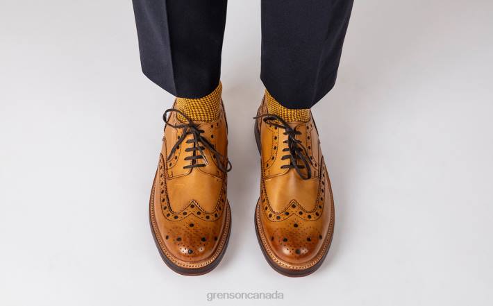 ARCHIE Tan 280D67 Men Grenson Formal Shoes