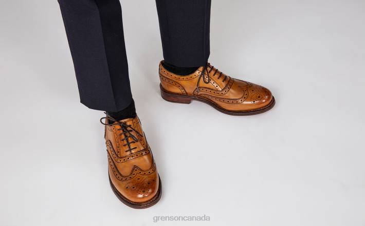 STANLEY Tan 280D99 Men Grenson Formal Shoes