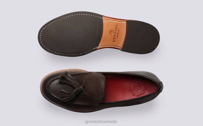 MERLIN Brown Burnish 280D134 Men Grenson Loafers