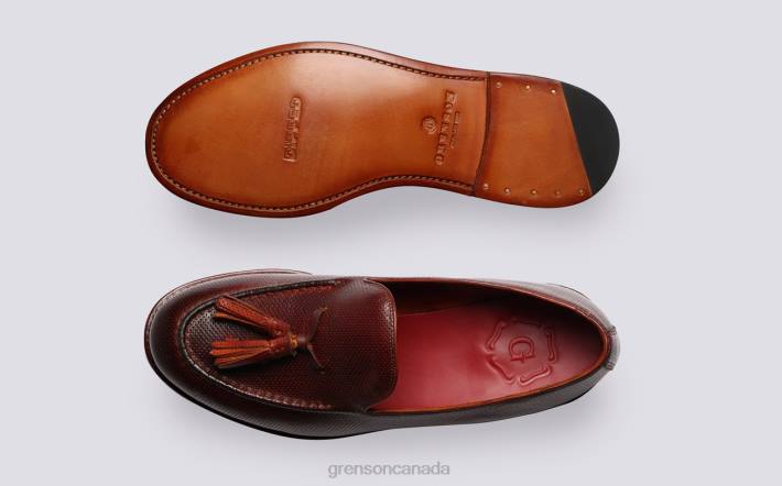 MERLIN Tan 280D132 Men Grenson Loafers