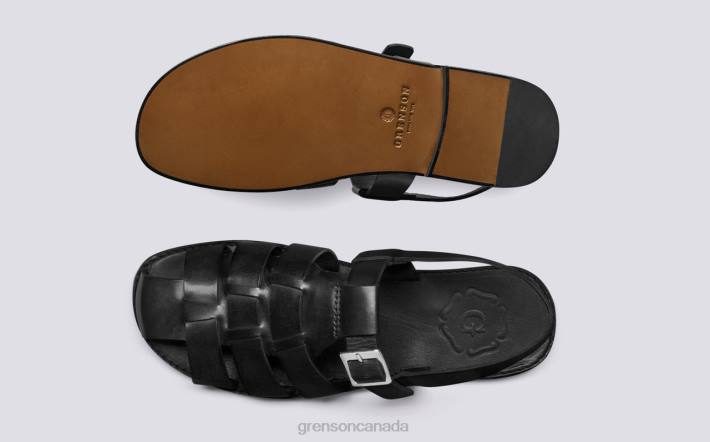 QUINCY Black 280D223 Men Grenson Sandals