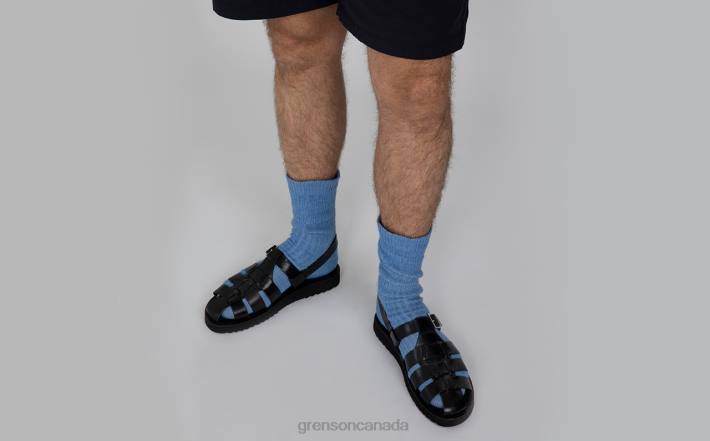 QUINCY Black 280D225 Men Grenson Sandals