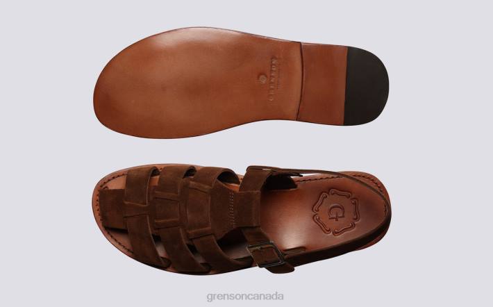 QUINCY Brown 280D220 Men Grenson Sandals