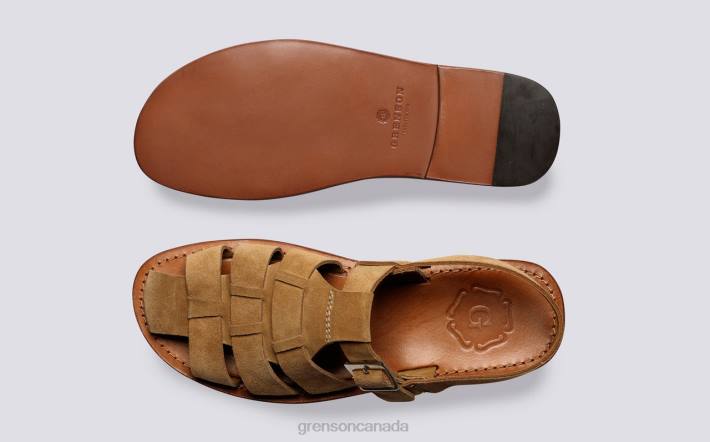 QUINCY Caramel 280D219 Men Grenson Sandals