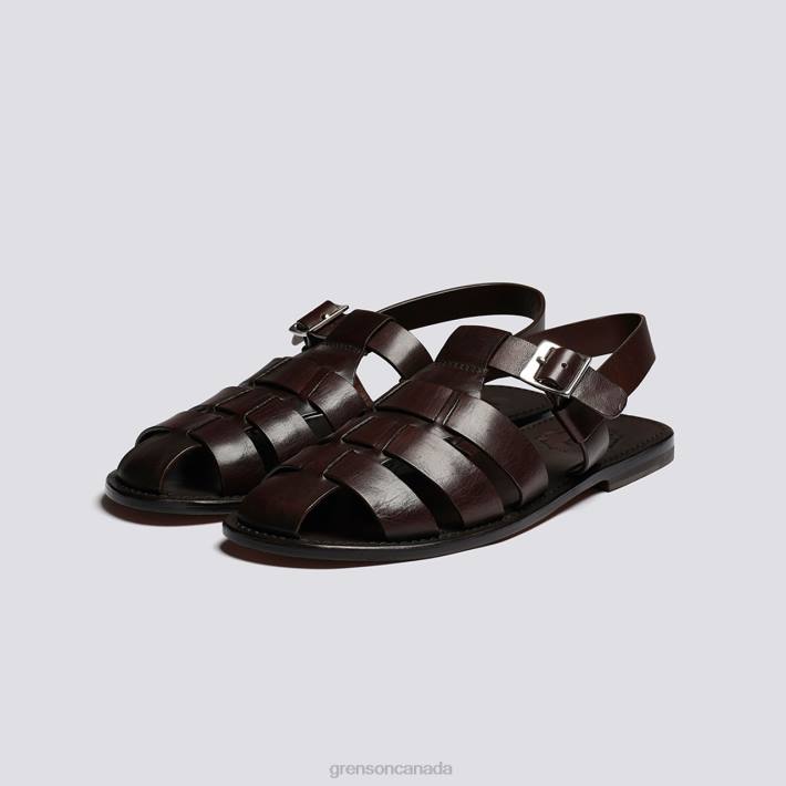 QUINCY Dark Brown 280D222 Men Grenson Sandals