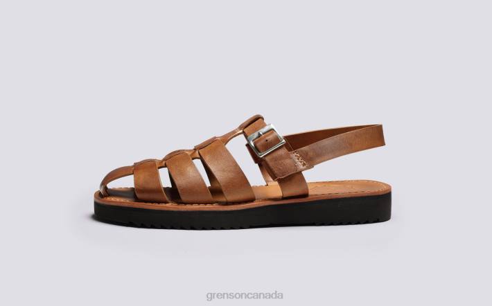 QUINCY Ginger Burnished 280D218 Men Grenson Sandals