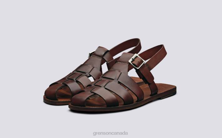 QUINCY Tan 280D221 Men Grenson Sandals