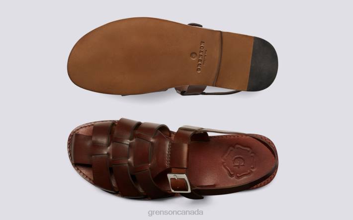 QUINCY Tan 280D221 Men Grenson Sandals