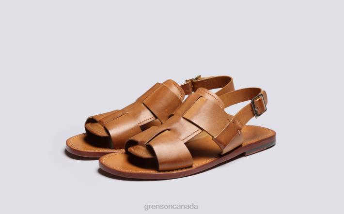 WILEY 3 Ginger Burnished 280D226 Men Grenson Sandals