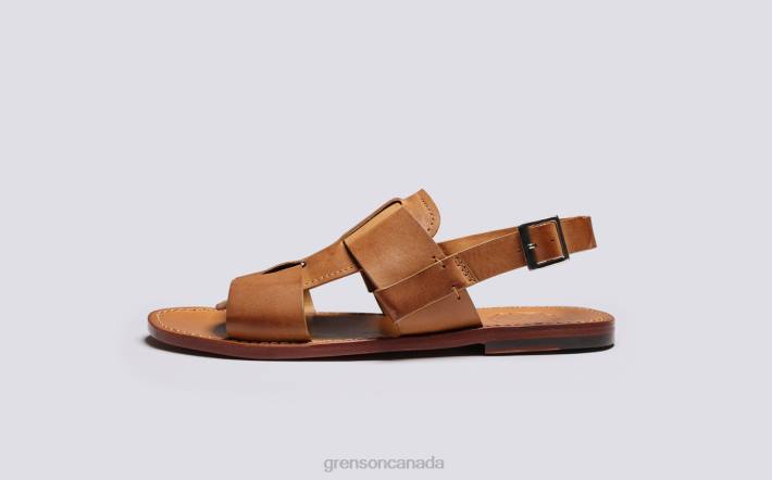 WILEY 3 Ginger Burnished 280D226 Men Grenson Sandals