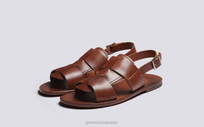 WILEY 3 Tan 280D227 Men Grenson Sandals