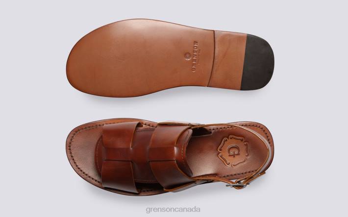 WILEY 3 Tan 280D227 Men Grenson Sandals