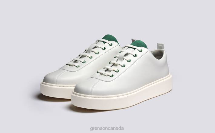 SNEAKER 30 White/Green 280D182 Men Grenson Sneakers