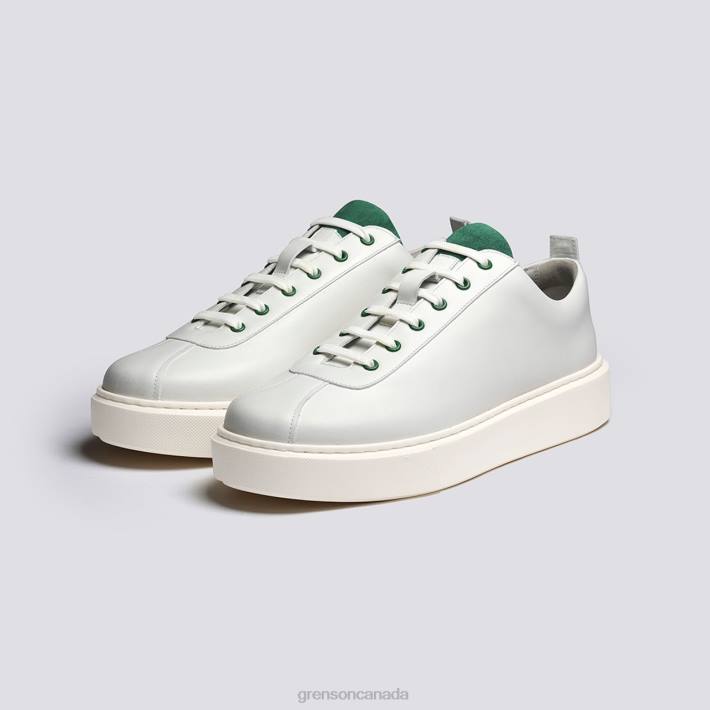 SNEAKER 30 White/Green 280D182 Men Grenson Sneakers
